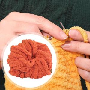 チャンキーウール糸 DIY 洗える重量糸 織り...の詳細画像3
