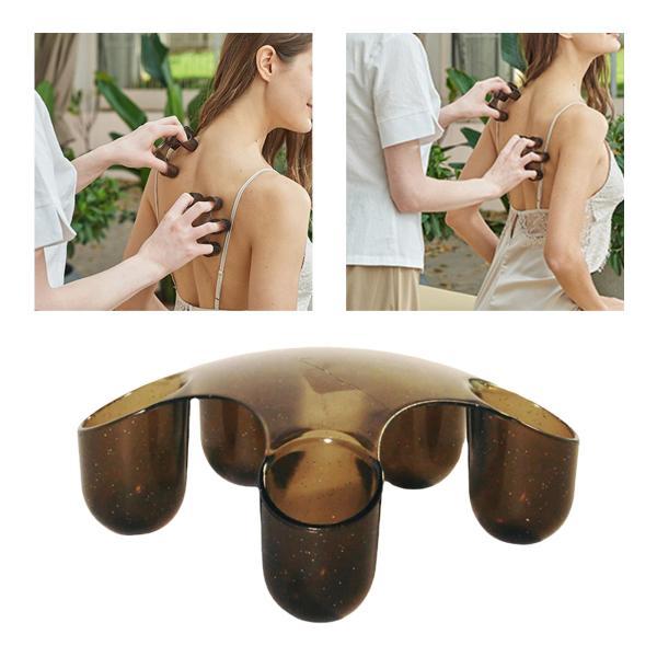 ファイブフィンガーマッサージャー、フィンガーズヘッドスクラッチャーヘアマッサージャーネックマッサージ...