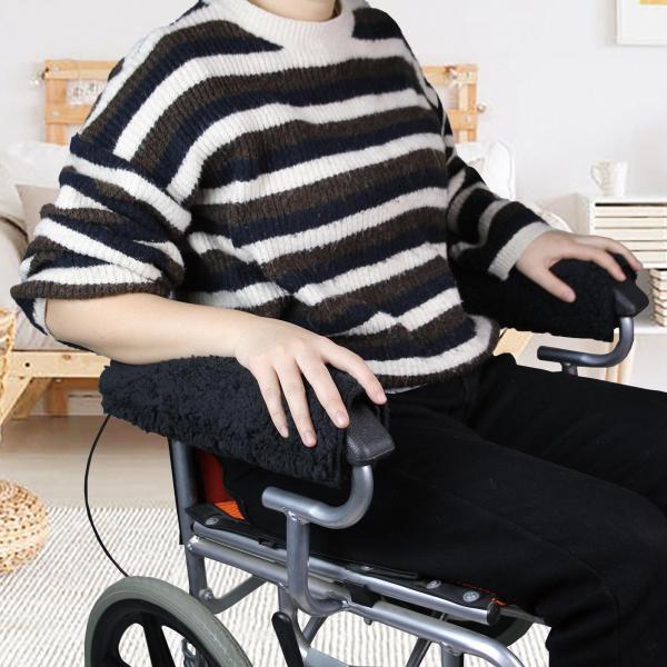 車椅子の肘掛けは、輸送用椅子の肘に滑りにくい滑り止めをカバーします