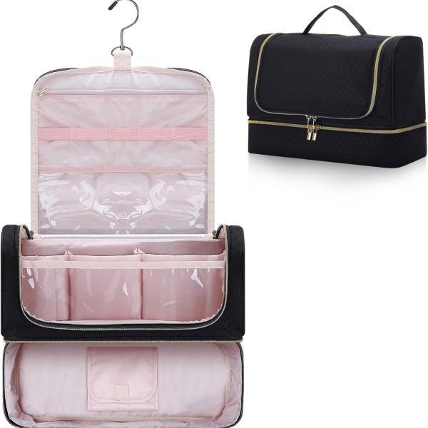 ヘアドライヤー キャリングバッグ 二層トラベルケース ポータブル トートバッグ スタイリング アクセ...