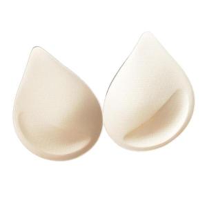 2x レディース ブラパッド インサート プッシュアップ 水着 ソフト ブレストパッド レディース ベージュ
