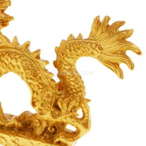 ドラゴン 龍 モデル インテリア 風水置物 2...の詳細画像4