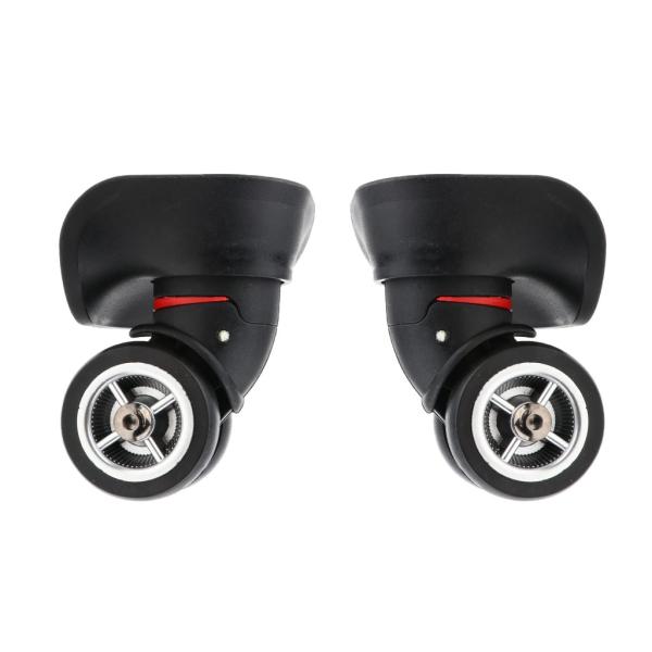 車輪部品 スーツケース 交換ホイール スイベル 荷物 キャスター 1対 静音 外径49mm  全2サ...