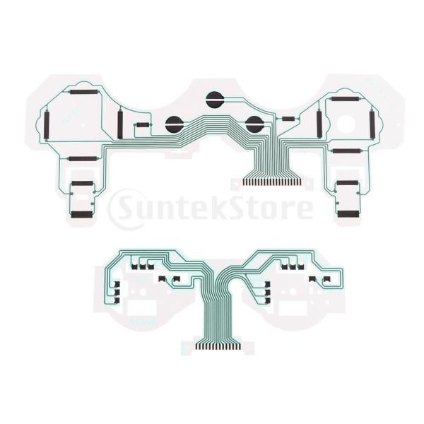 交換部品 導電性フィルム キーパッド 回路基板 PS3コントローラ用