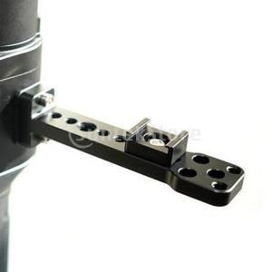 マウントプレート 拡張アダプタ ホットシュー付き DJI Ronin S用 1/4 ＆3/8ネジ穴 アルミニウム合金