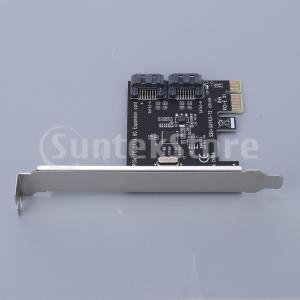 2ポートSATA 3.0アダプタハブ.PCIEインターフェイス