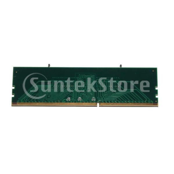 DDR3メモリ変換カード ラップトップ to デスクトップ DIMM RAM アダプタコネクタ 20...