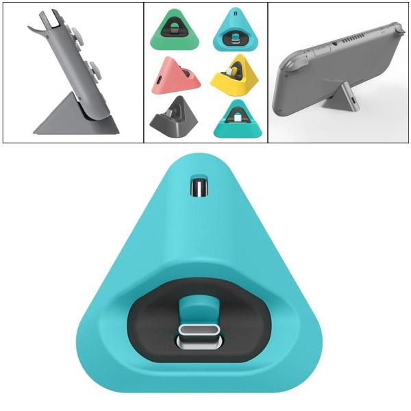 SwitchLiteBlue用のポータブル急速充電ドッククレードルホルダー