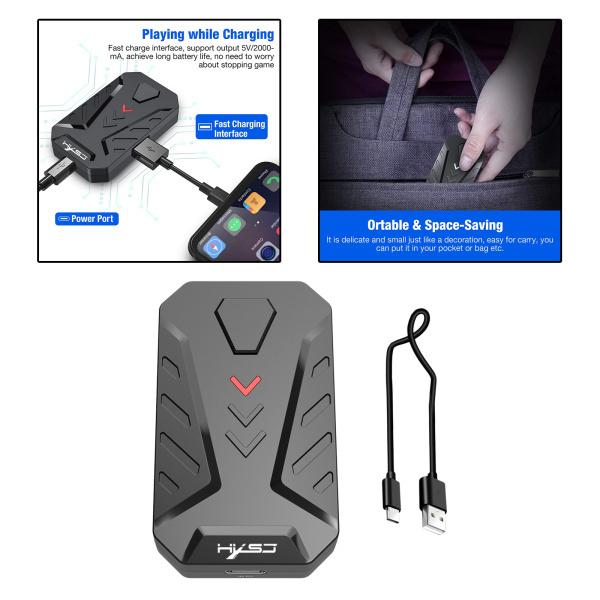 ポータブルledキーマウス変換なし遅行androidシステムとシューティングゲーム3 usbポート