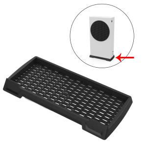 垂直スタンドドックアクセサリーと互換性xboxシリーズsコンソール、-イン内蔵した冷却用通気孔底穴ノンスリップフィート