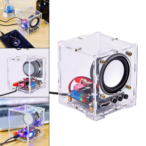 HU-00093Wミニスペイカーユニット5VDCパワードサウンドアンプDIYキット完成