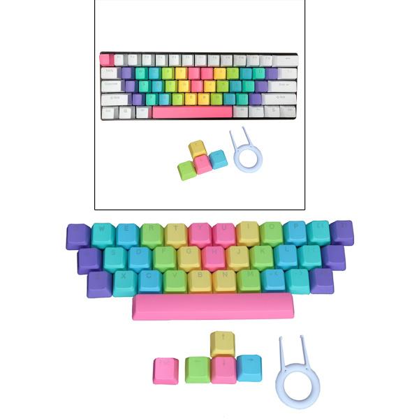 PBT39キーキットDIYカスタムスペアパーツミニコンパクトゲーミングメカニカルキーボードスイッチゲ...