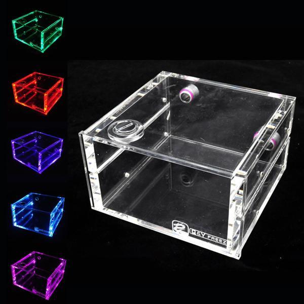 PCコンピュータ用の透明な水冷タンク液体冷却システムドライバー