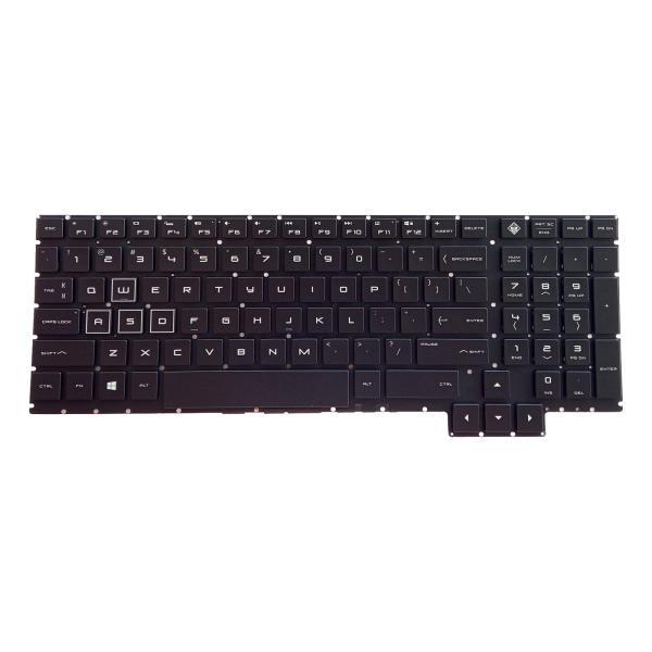 耐久性のある US レイアウト キーボード バックライト付き プロフェッショナル 高品質 ノートパソ...