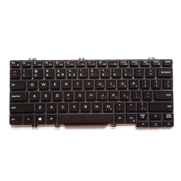Dell Latitude 7300 E7300 5300用のバックライト付き交換用キーボード、US...