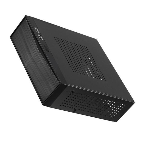 ミニ ITX ケース プロフェッショナル メタル 2.0 USB コンパクト コンピュータ ケース ...