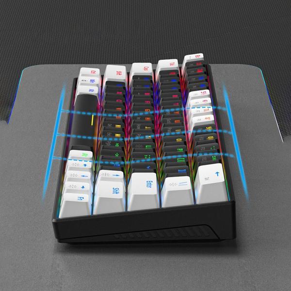 有線メカニカルキーボードフリードライブホットスワップキーボードUSBコンピュータキーボードスタイルB