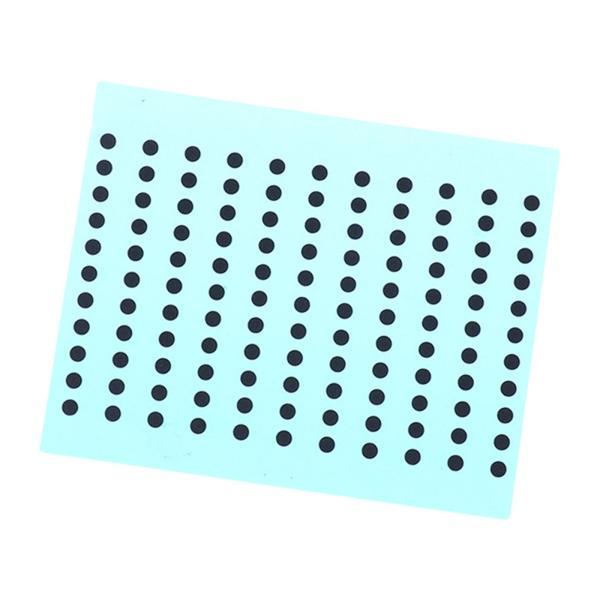 導電性ボタンパッド交換用導電テープキーパッド修理ゲームパッド 3 ミリメートル 121 個