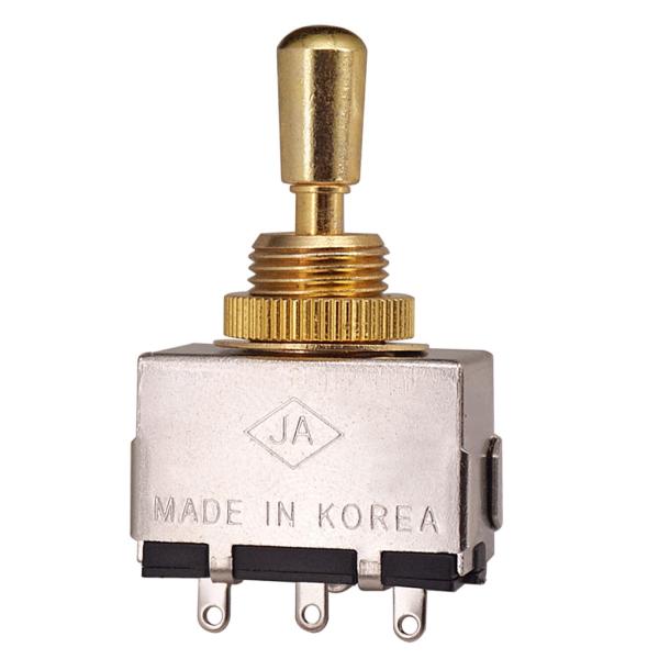 ギター 3ウェイ ピックアップセレクター トーンスイッチ 銅ノブ LP / EPIエレクトリックギタ...