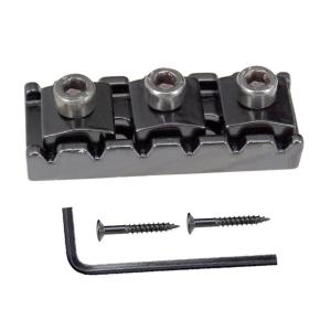 金属製 ギターストリング ロックナット 43mm レンチ付き