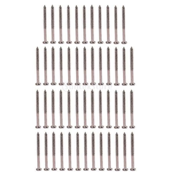 IPOTCH PB JB P90ピックアップ用 交換パーツ ベース ギターピックアップリングネジ 交...