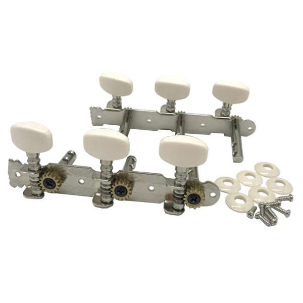 Homyl 2個 アコースティックギター チューニングペグ チューナー