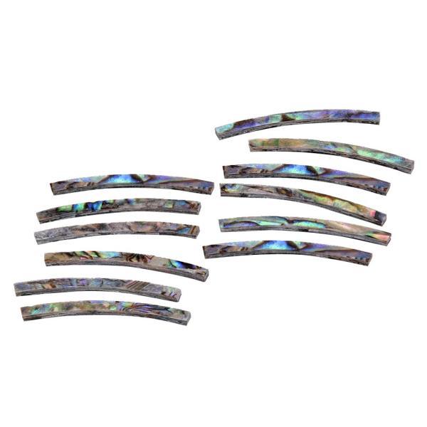 114x2x1.5mm Luthier Purflingバインディングストリップ ナチュラルシェルバ...