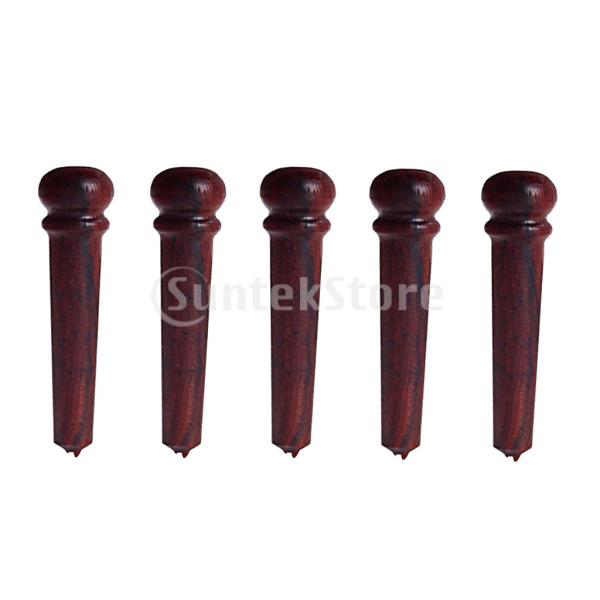 6xローズウッドブリッジピンクラシックスタイルのアコースティックギターアクセサリー