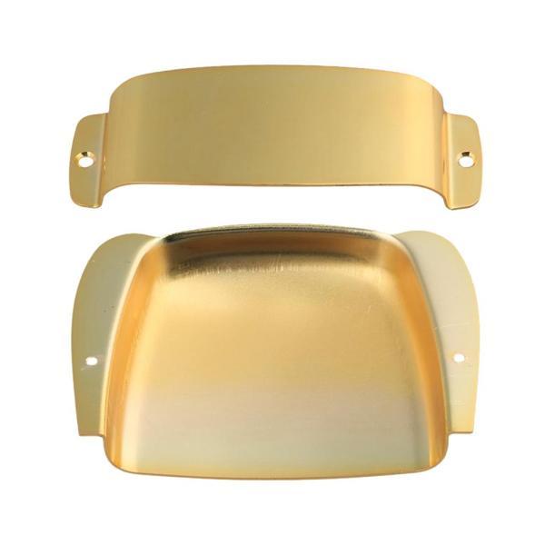 PBベースブリッジピックアップカバープロテクターゴールデン