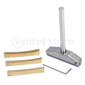 ギターフレット プレスコール インサート ブラス 半径