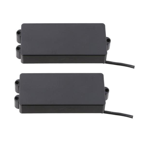 2xシールド4弦高精度Pベースギターピックアップエレクトリックベースギターパーツ