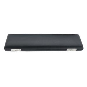 フルート ハードケース 黒 レザータイプ 木管楽器 収納( 16穴用) : ゼ