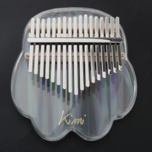 猫の爪 Crystal Kalimba親指ピアノ カリンバアクリル透明ムビラ指ピアノ