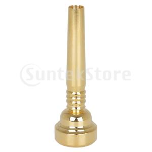 トランペットマウスピース.17C金メッキ真鍮トランペットマウスピース