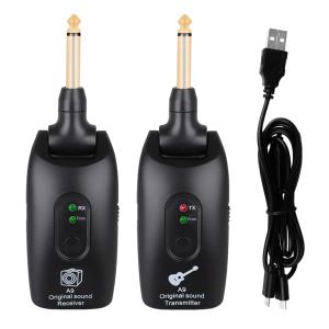 送信機受信機 ギターシステム充電式 ポータブルオーディオ
