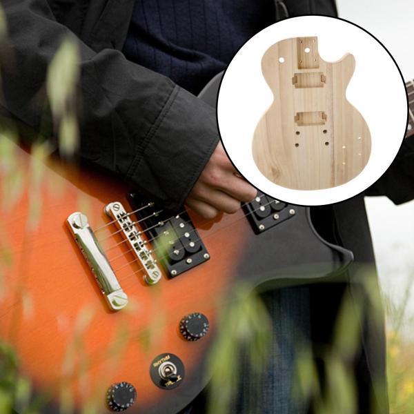 未完成のギターボディブランクウッドギターはSTギターパーツアクセサリーに適合