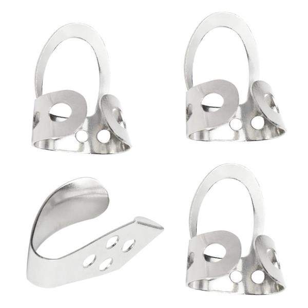 Tmtop指ピック4ピース/ロットギターフィンガーピックfingerstyleピック親指ピック