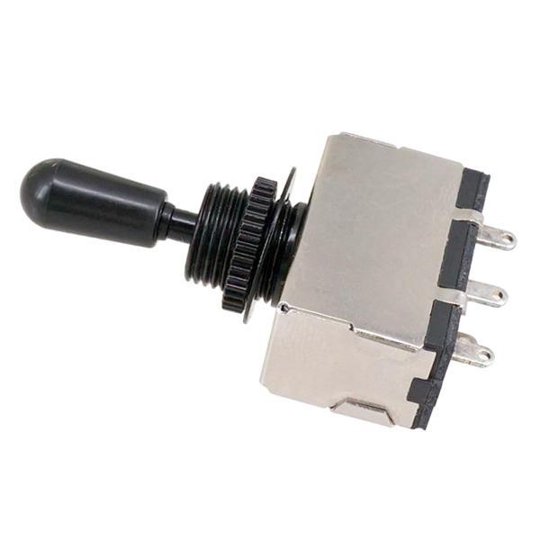 3ウェイピックアップセレクタートーンスイッチ銅ノブエレキギターパーツブラック