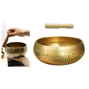 シンギングボウルセット 直径20.5cm MEINL Sonic Energy Marble Crystal Singing Bowls Chakra Set