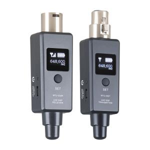 マイクワイヤレストランスミッターレシーバーXL