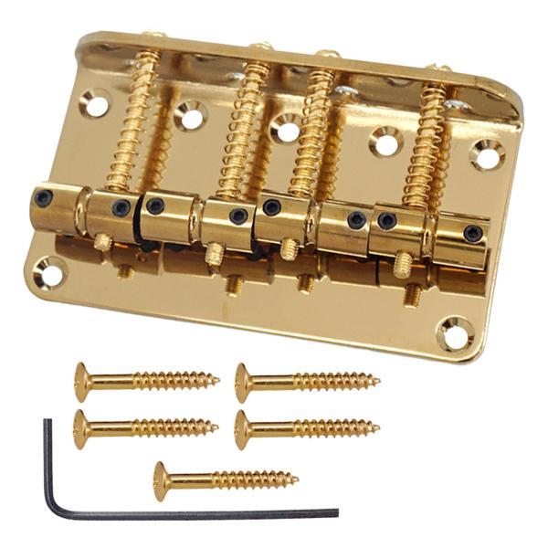 4弦ブリッジテールピース、エレクトリックボックスギタープレートインストゥルメントアクセサリー、エレキ...