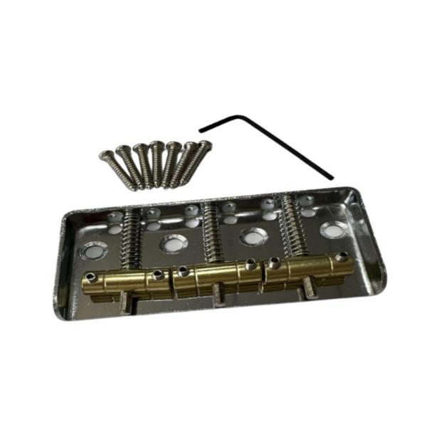 固定ハードテイル テールピース ブリッジ   ギター  アクセサリー Aureate