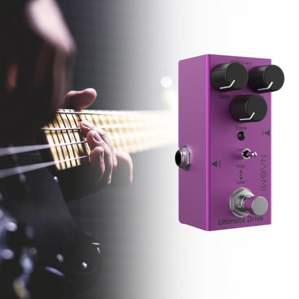 エレキギターベースULTIMATE DRIVE用エレキギターペダルエフェクターLEDインジケーターD...