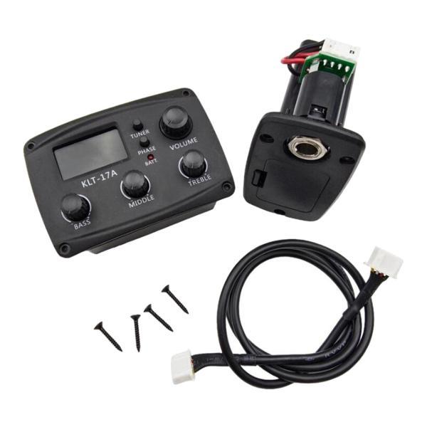 EQ イコライザーピックアップ楽器 6.35 ミリメートル弦楽器製作者 DIY パーツピックアップチ...