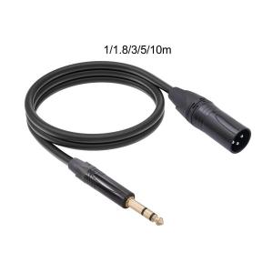 6.35 - XLR ケーブル TRS 6.3...の詳細画像4