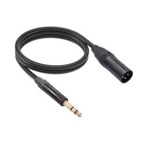 6.35 - XLR ケーブル TRS 6.35...の商品画像