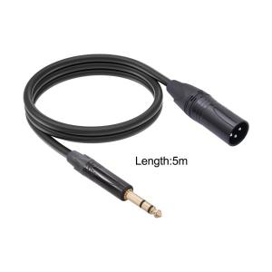 6.35 - XLR ケーブル TRS 6.3...の詳細画像2