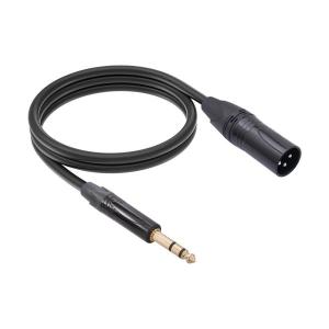 6.35 - XLR ケーブル TRS 6.3...の詳細画像3