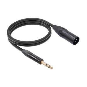 6.35 - XLR ケーブル TRS 6.3...の詳細画像4