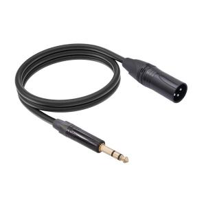 6.35 - XLR ケーブル TRS 6.3...の詳細画像5